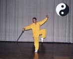 Harald, démonstration avec épée
